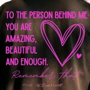 To The Person Behind Me" Kindness Quote T-shirt 💖  S M L XL New graphic tee